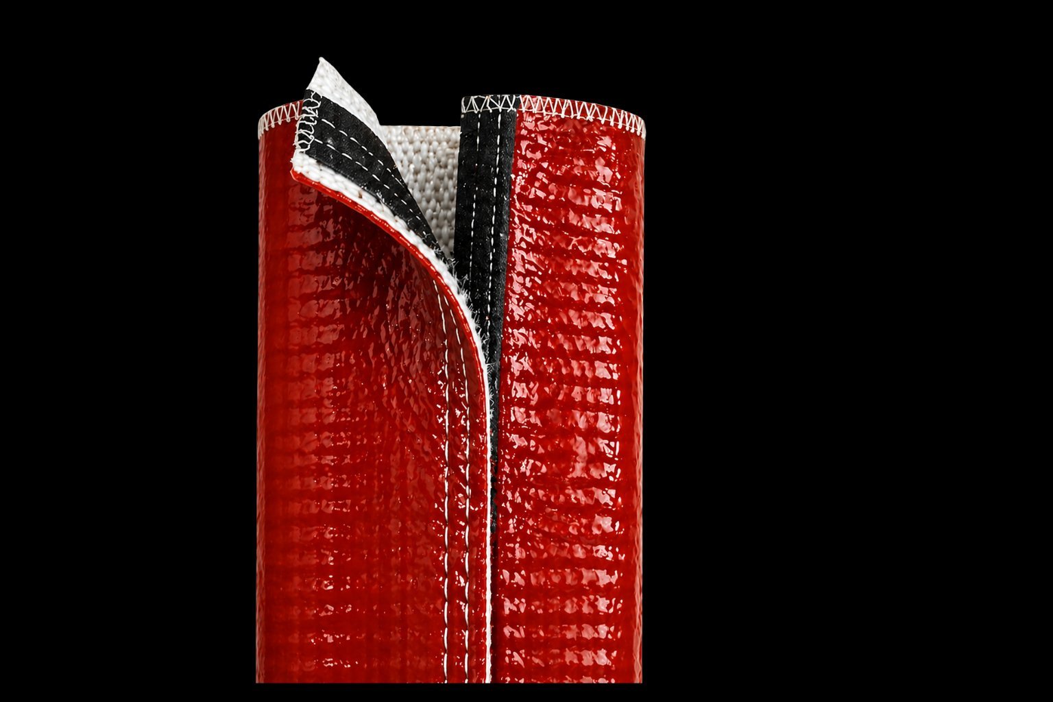 Hook and loop firesleeve retrofit sleeve for fitting without hose removal